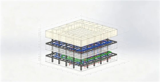 艾三维-高层商业综合体BIM协同：OpenBuildings Designer多专业建模的落地细节1