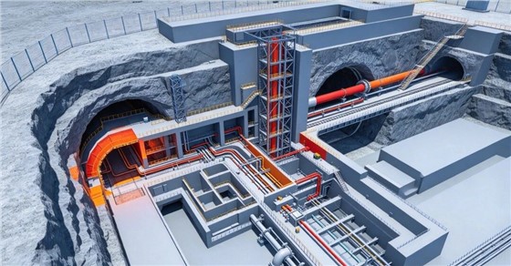 艾三维-石油洞库BIM建模2