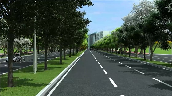 阳春市市政基础设施新建与升级改造项目工程绿化