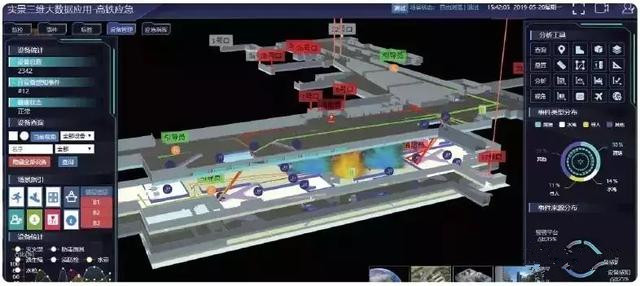 南方数码实景三维大数据应用示例