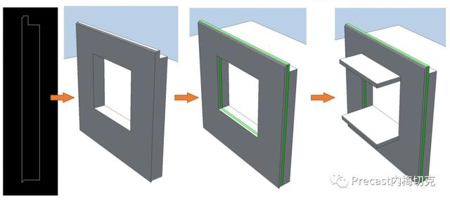Planbar如何制作带飘窗的夹心墙板？