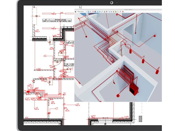 ArCADia内部低压电气系统设计建筑BIM软件