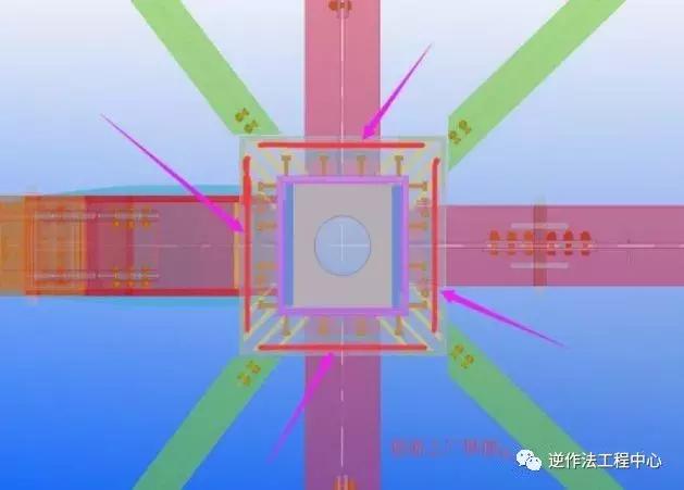 施工现场：钢筋与埋件现场优化