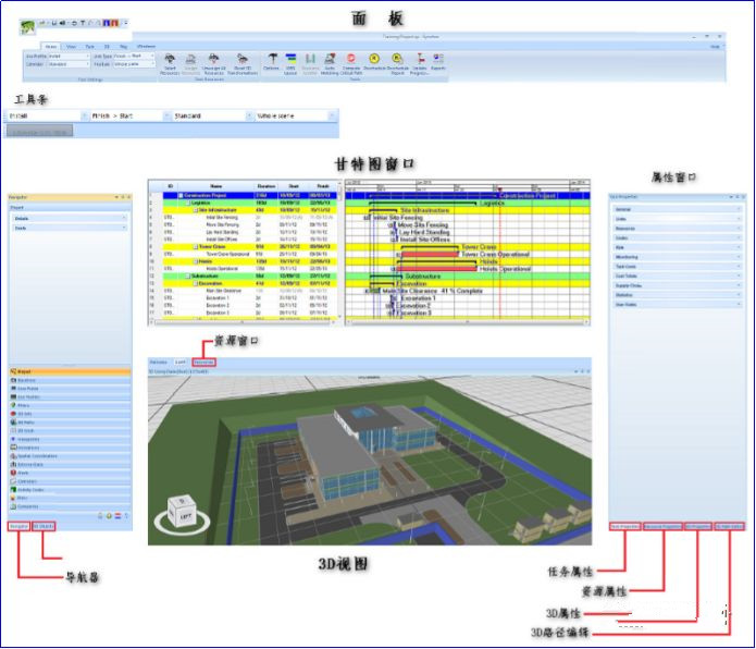 BIM施工进度模拟落地应用之Synchro 4D！