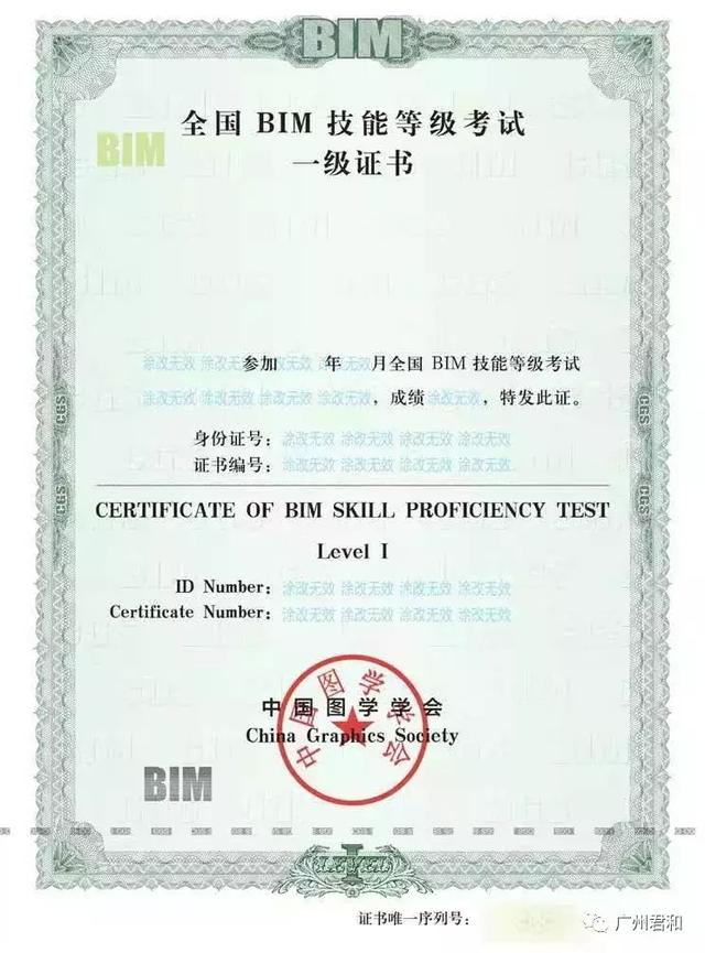 图学会BIM技能等级考试，一级二级三级证书考试要求