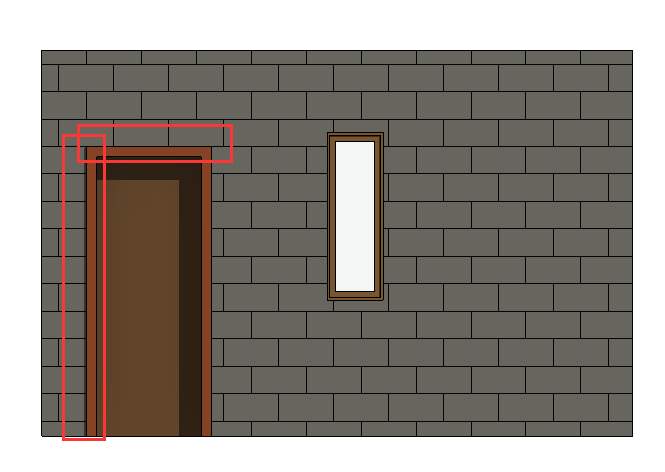 关于Revit中模型填充图案线与门窗构建对齐及标注的方法,Revit,BIM软件