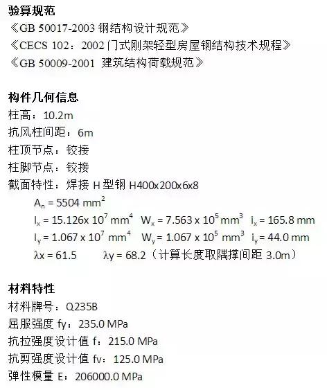 钢结构抗风柱如何计算