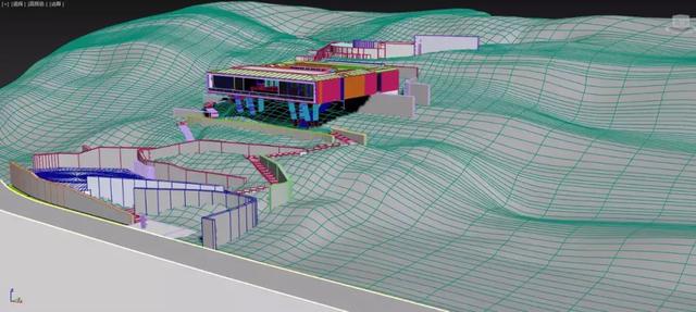 山地别墅（一）（场地建模）