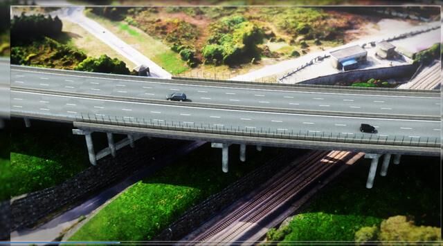 实景应用案例-道路设计施工与实景建模效果图