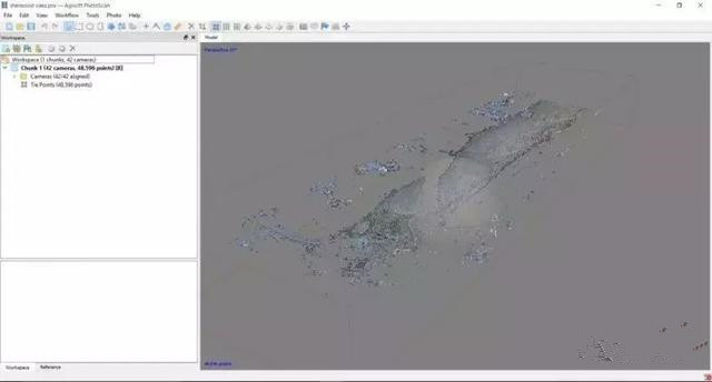 无人机航拍照片数据的处理和3D建模