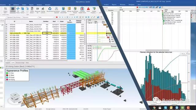 Bentley SYNCHRO数字化施工进度管理解决方案