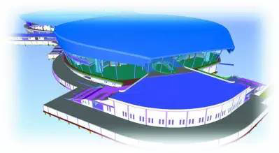 青奥体育公园市级体育中心BIM技术的应用