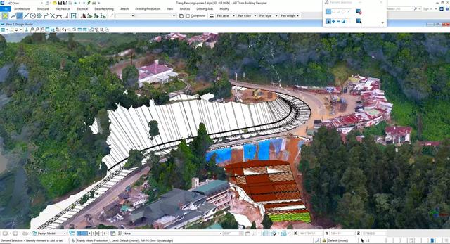 BIM攻克险峻地形，重建滑坡受灾区域