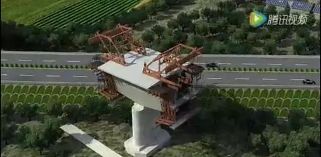 施工动画演示|郑万铁路转体桥、连续梁、路基全都有！