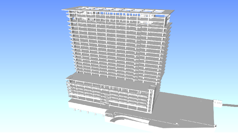 医院项目BIM案例模型