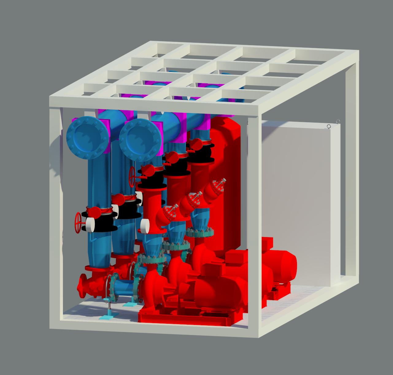 泵站BIM模型展示1