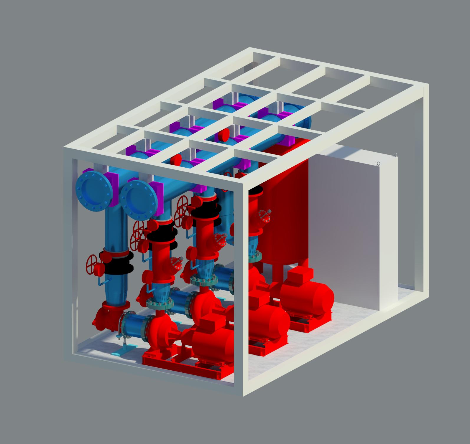 泵站BIM模型展示3