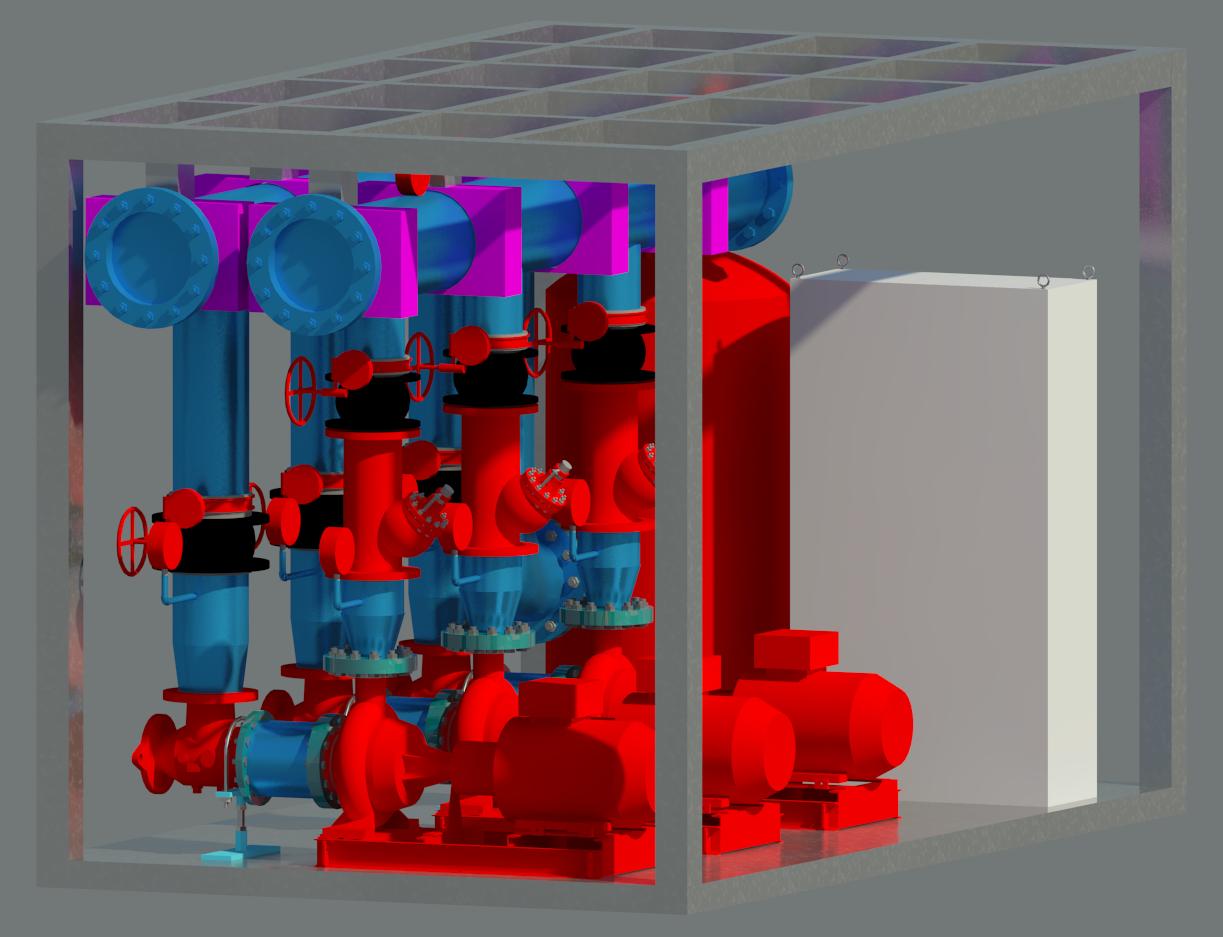 泵站BIM模型展示4
