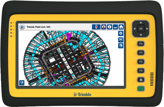 Trimble(天宝)RTS BIM放样机器人 -只能“按图施工”的放线模式