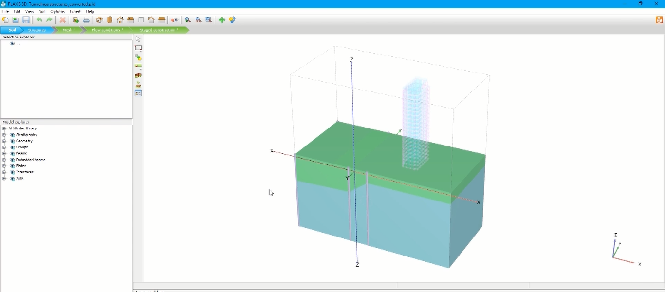 PLAXIS 3D 三维岩土工程软件