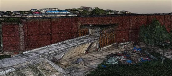 实景建模完成效果图