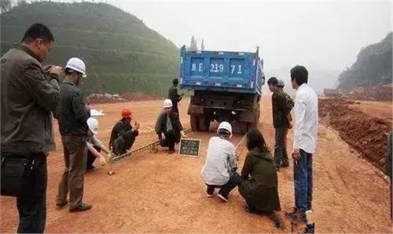 市政道路开工至完工需要做的所有检测项目