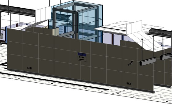 地铁车站建模模型4 地铁车站建模模型4