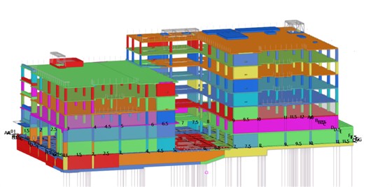 Tekla Structures 3D模型