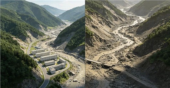 吉隆泥石流救援中的“千里眼”:无人机航拍建模如何抢出黄金时间 4 吉隆泥石流救援中的“千里眼”:无人机航拍建模如何抢出黄金时间 4