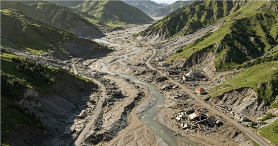 吉隆泥石流救援中的“千里眼”:无人机航拍建模如何抢出黄金时间 5 吉隆泥石流救援中的“千里眼”:无人机航拍建模如何抢出黄金时间 5