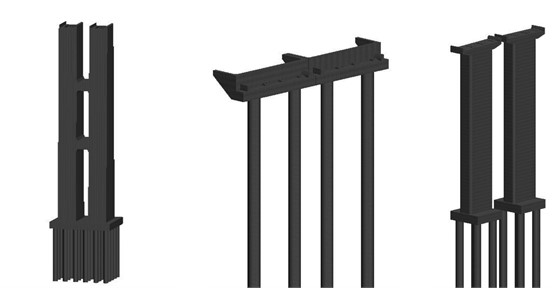 湫坡头（陕甘界）至旬邑公路-三维桥梁模型1