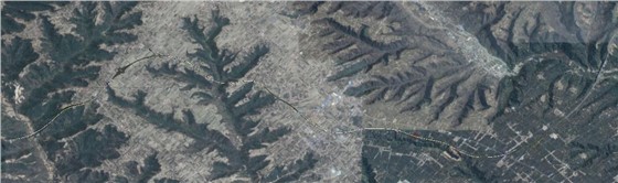 湫坡头（陕甘界）至旬邑公路-三维渲染整体模型