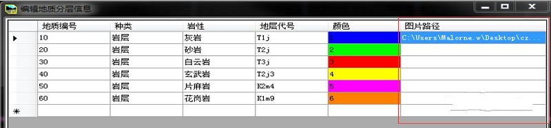 山区隧道地质快速建模