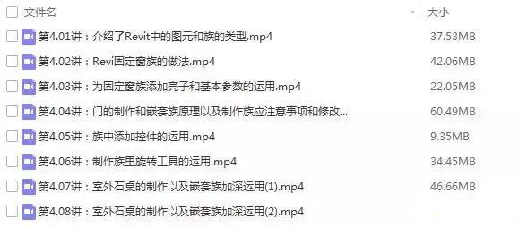 revit初级视频培训教程百度云免费下载