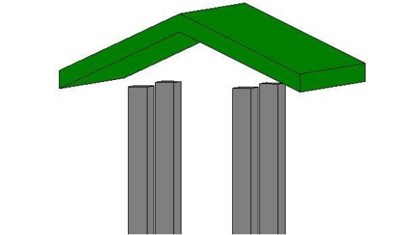「Revit教程」Revit中柱子不能正确附着到屋面的解决方法