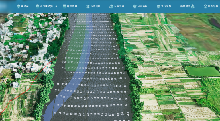 定制开发 | 航道工程虚拟踏勘系统案例（基于BIM+GIS技术）