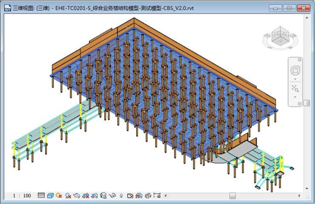 湖北鄂州花湖机场施工图设计模型