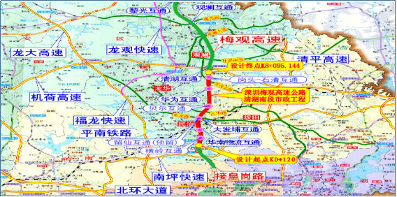 梅观高速-项目