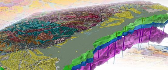 GEOVIA助力三维地质模型构建