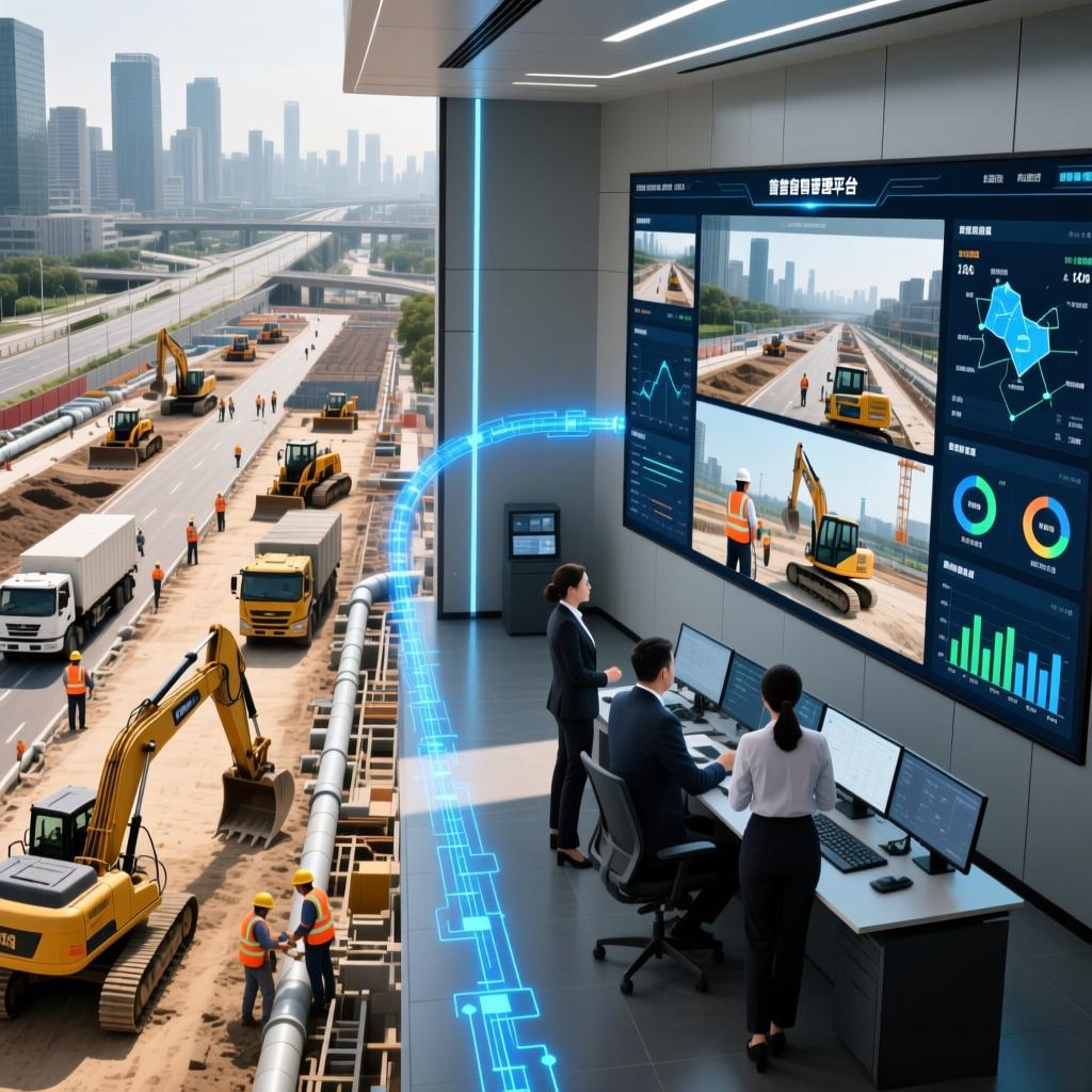 系统定制开发赋能市政工程智能化转型，工期缩短40%成关键