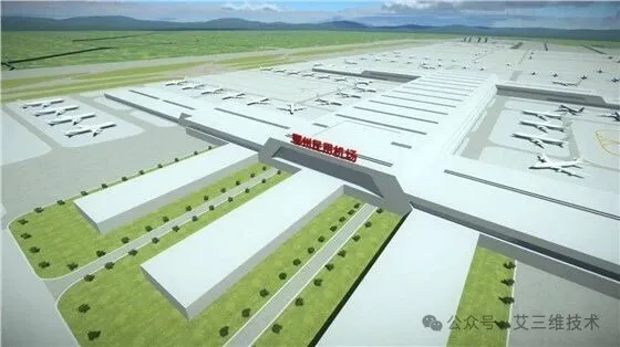 告别“算量算到手抽筋”！这个机场项目用BIM一键算量，效率飙升80%