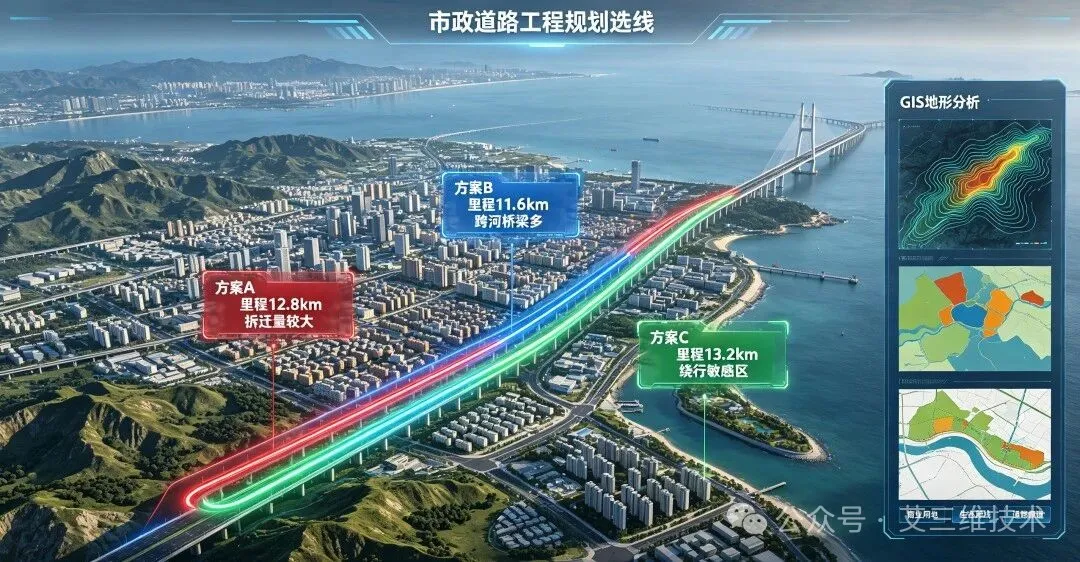 艾三维-BIM+GIS在市政工程中的五大应用场景2 艾三维-BIM+GIS在市政工程中的五大应用场景2
