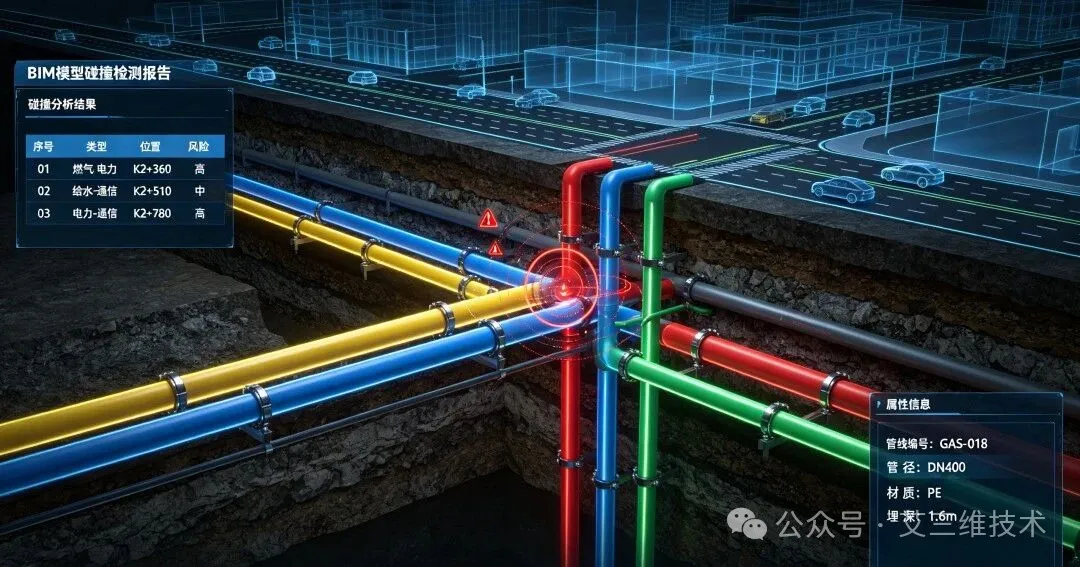 艾三维-BIM+GIS在市政工程中的五大应用场景3 艾三维-BIM+GIS在市政工程中的五大应用场景3