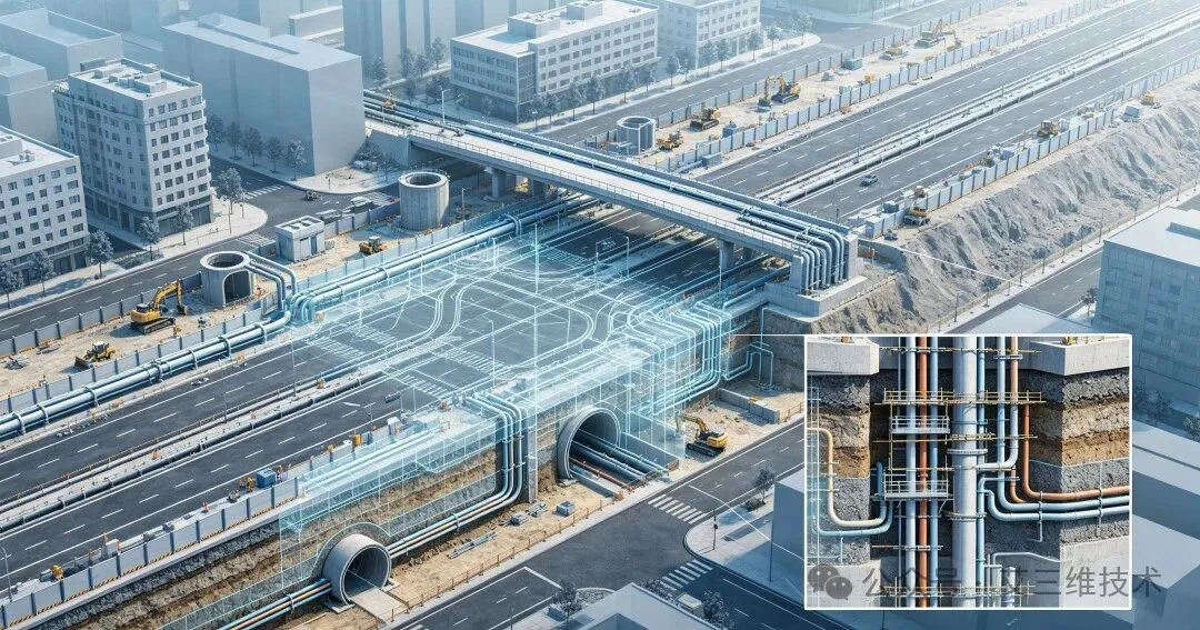 BIM+GIS在市政工程中的五大应用场景,每一个都是刚需