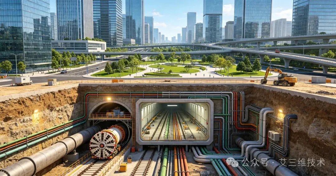三维地质建模与地下空间开发：BIM如何赋能城市“里子”工程？