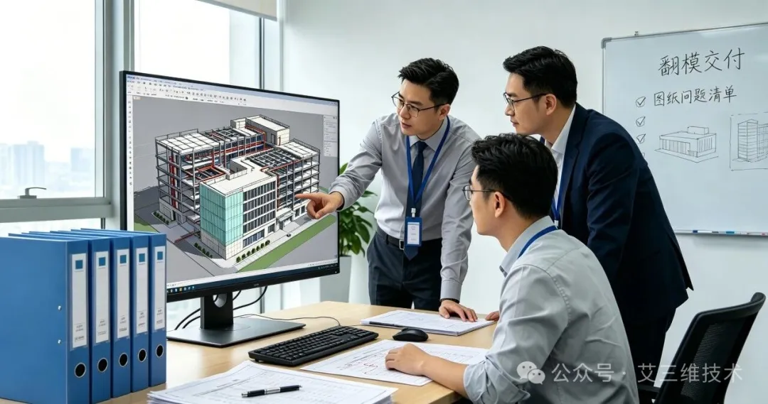 艾三维-老旧图纸翻BIM模型,这3个问题比建模更头疼5 艾三维-老旧图纸翻BIM模型,这3个问题比建模更头疼5