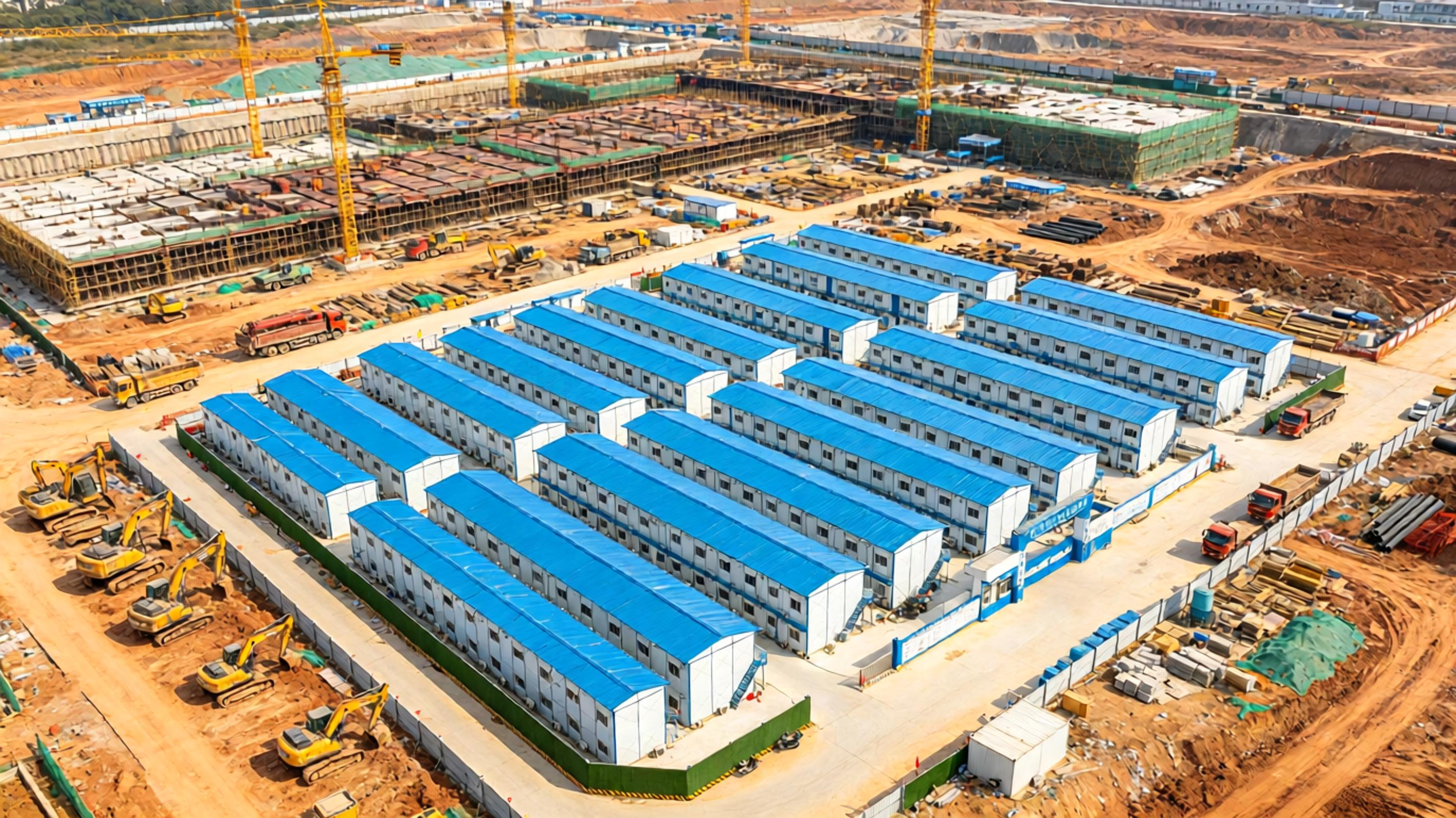 艾三维-临建布置还在画CAD？试试BIM三维规划，一天出方案1