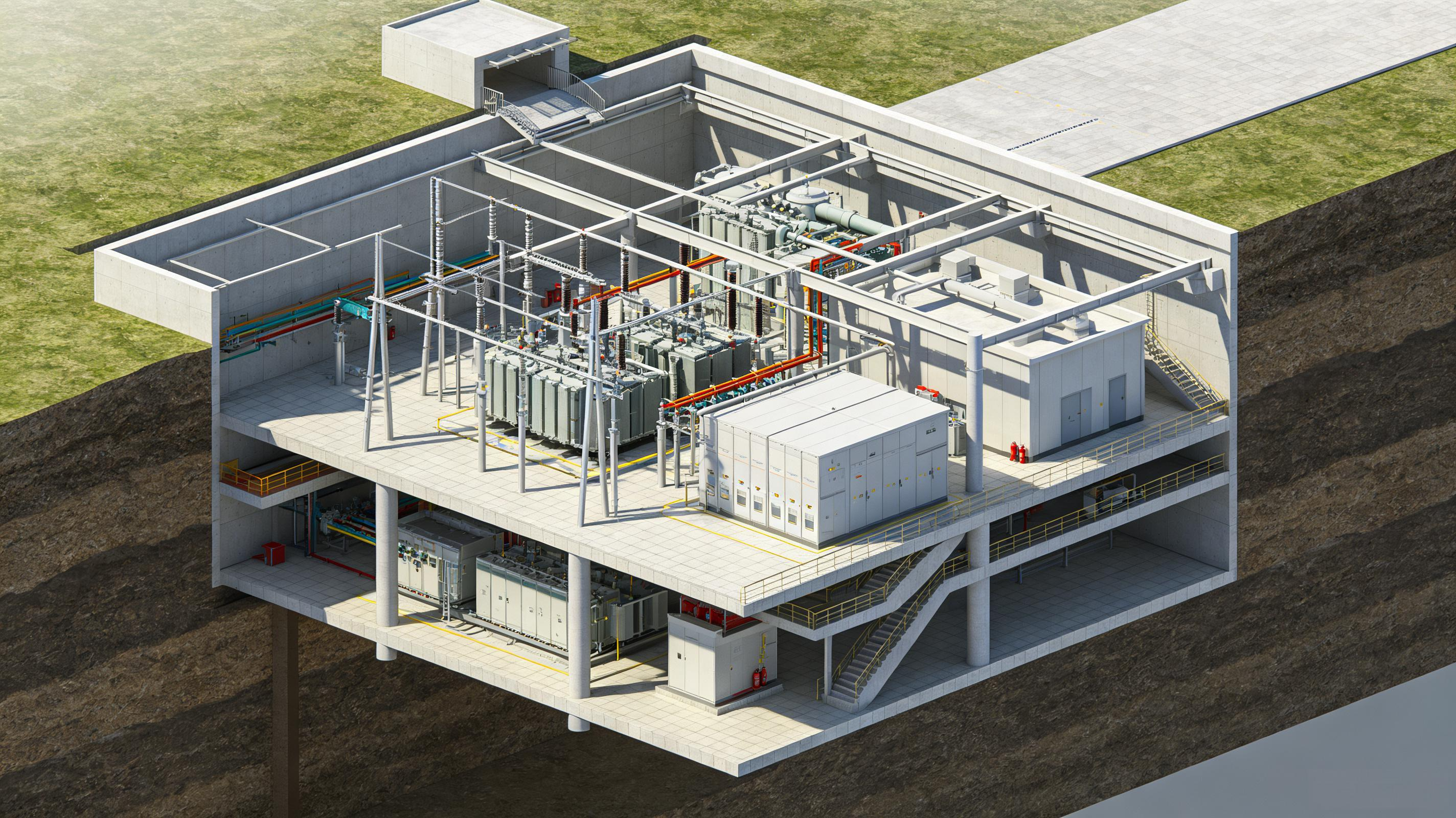 艾三维-从500kV到220kV:Bentley变电站BIM三维建模的落地实践与价值 4 艾三维-从500kV到220kV:Bentley变电站BIM三维建模的落地实践与价值 4