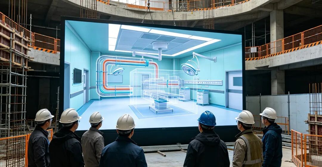 医院建筑的BIM特殊性：手术室、净化区、医疗气体的三维协同 7