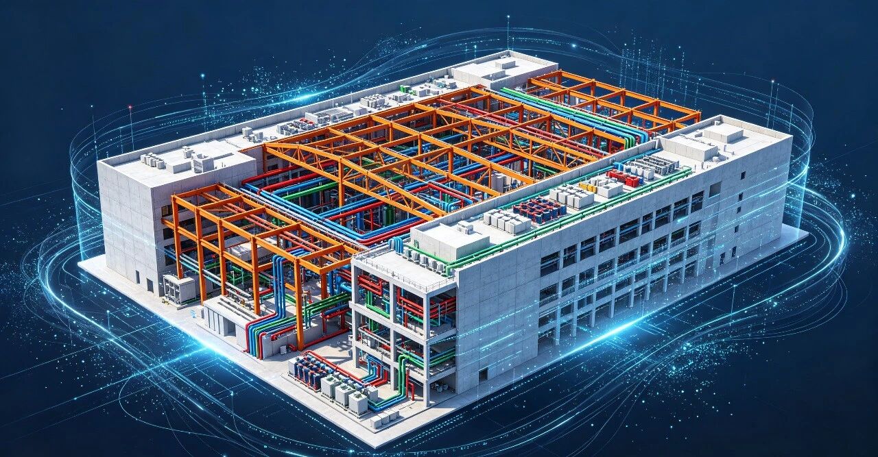 艾三维-52.9万㎡产城综合体，BIM建模如何搭好数字底座？7